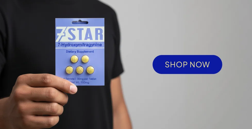 7 Star 7-Hydroxymitragynine Extract Tablets Full Case (12ct)
