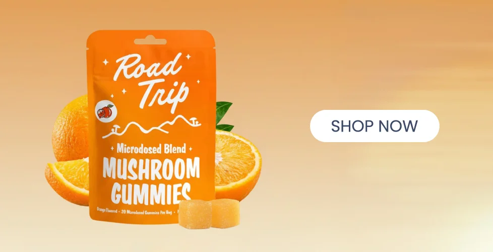 Day Trip Carpe Diem Blend Microdose Gummies + Functional Mushrooms