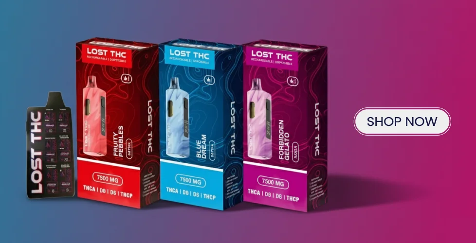Lost THC V2 THCa | D9 | D6 | THCP Disposable 7.5g