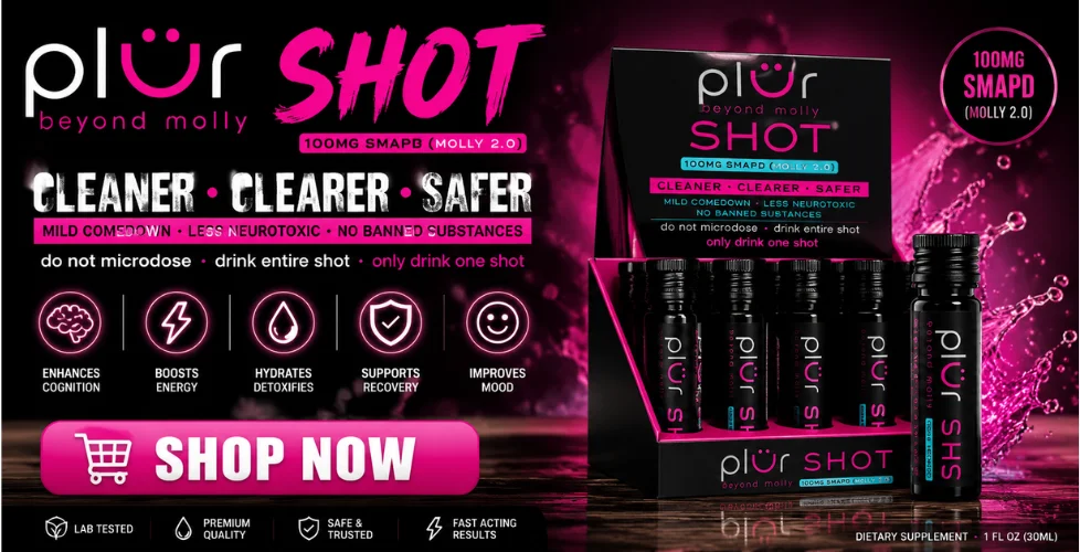 PLÜR Beyond Molly 5-MAPB Extract Shot 100mg