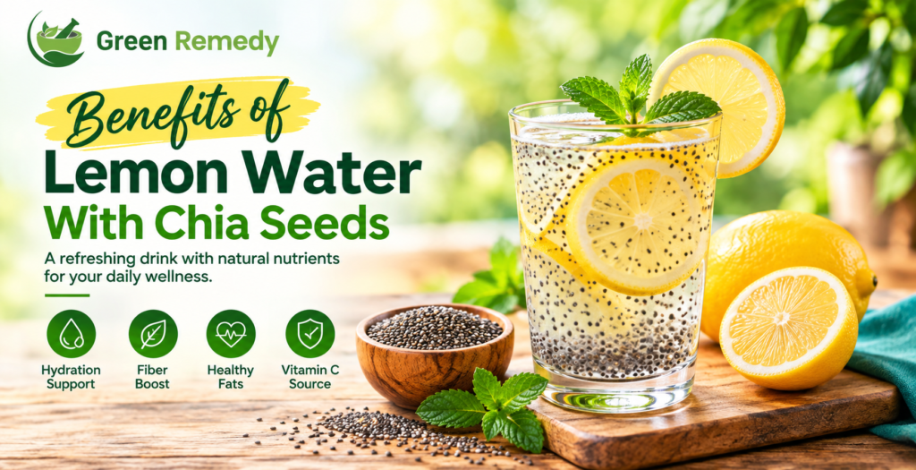 Benefits of Lemon Water With Chia Seeds