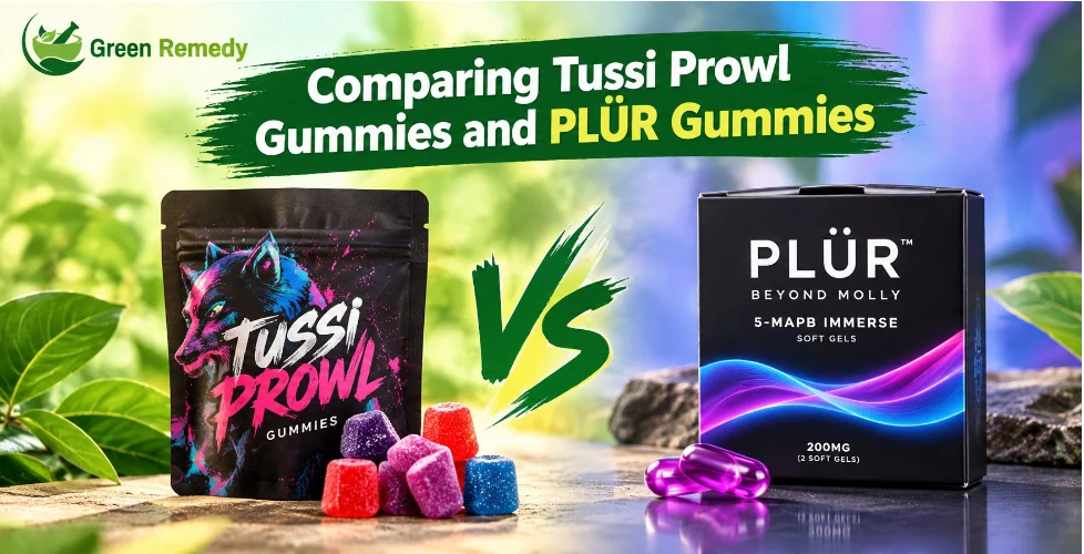 Comparing Tussi Prowl Gummies and PLÜR Gummies