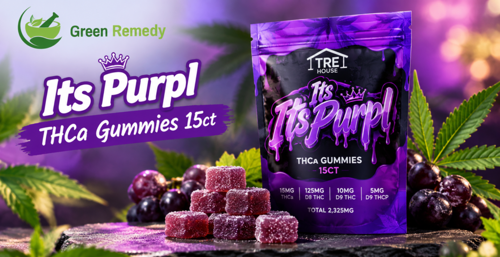 TRE House Its Purpl THCa Gummies 15ct