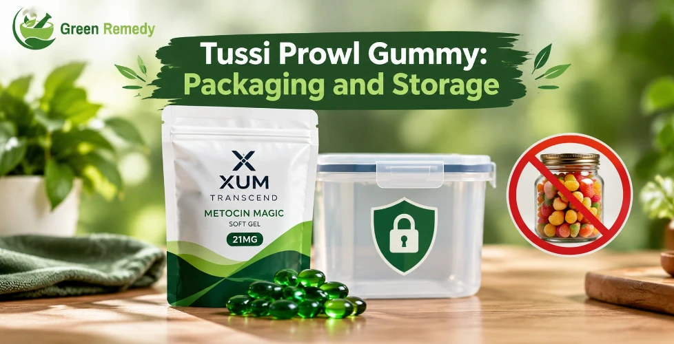 Tussi Prowl Gummy: Packaging and Storage